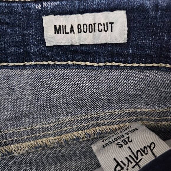Daytrip BKE Buckle Mila Denim Women's Bootcut Stretch Mid Rise Blue Jeans - Picture 4 of 12